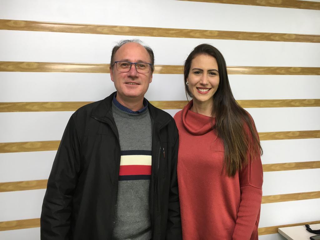 O programa contou com a participação da Coordenadora do Ensino a Distância e do Gestor de Polo do Câmpus Erechim (URI Erechim/Divulgação)